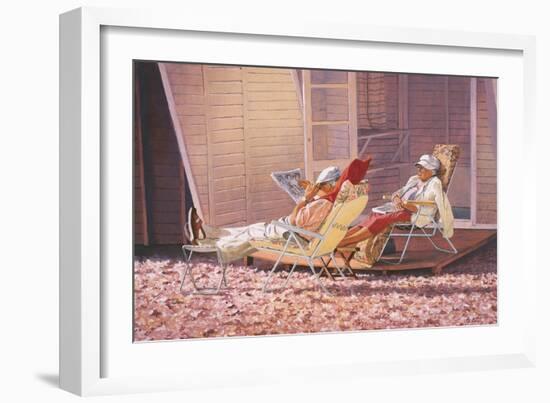 Evening Rest-Simon Cook-Framed Giclee Print