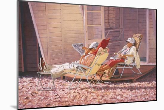 Evening Rest-Simon Cook-Mounted Giclee Print