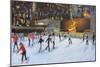 Evening, Rockerfeller Ice Rink, New York-Andrew Macara-Mounted Giclee Print