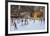 Evening, Rockerfeller Ice Rink, New York-Andrew Macara-Framed Giclee Print