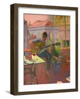 Evening Rooftop-William Ireland-Framed Giclee Print