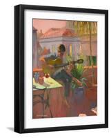 Evening Rooftop-William Ireland-Framed Giclee Print