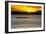 Evening Rowing in the Bay of Apia, Upolu, Samoa, South Pacific, Pacific-Michael Runkel-Framed Photographic Print