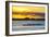 Evening Rowing in the Bay of Apia, Upolu, Samoa, South Pacific, Pacific-Michael Runkel-Framed Photographic Print