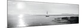 Evening Sail Black and White Crop-Sue Schlabach-Mounted Art Print