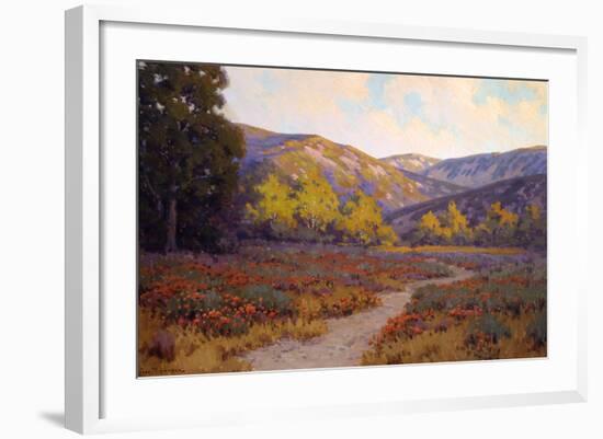 Evening Santa Barbara-John Gamble-Framed Art Print