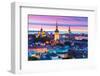 Evening Scenery of Tallinn, Estonia-Scanrail-Framed Photographic Print