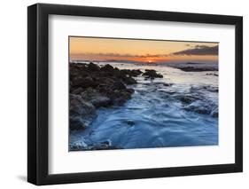 Evening Seaside, Las Americas, Tenerife, Canary Islands, Europe-Klaus Neuner-Framed Photographic Print