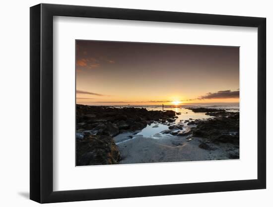 Evening Seaside, Las Americas, Tenerife, Canary Islands, Europe-Klaus Neuner-Framed Photographic Print