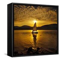 Evening Serenity-Adrian Campfield-Framed Stretched Canvas