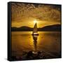 Evening Serenity-Adrian Campfield-Framed Stretched Canvas