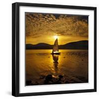 Evening Serenity-Adrian Campfield-Framed Premium Photographic Print