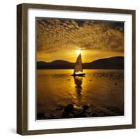 Evening Serenity-Adrian Campfield-Framed Photographic Print