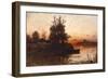 Evening Silence, 1894-Juli Julievich Klever-Framed Giclee Print