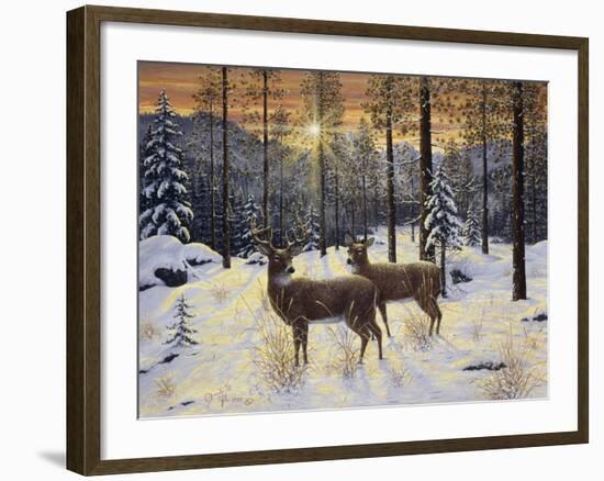 Evening Silence-Jeff Tift-Framed Giclee Print