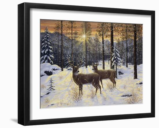 Evening Silence-Jeff Tift-Framed Giclee Print