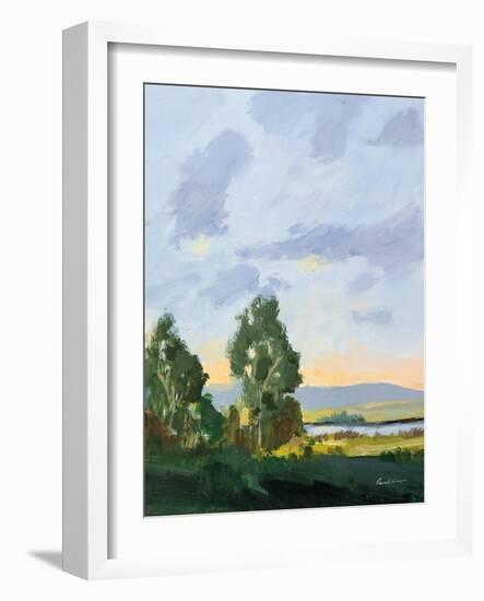 Evening Skies II-Pamela Munger-Framed Art Print