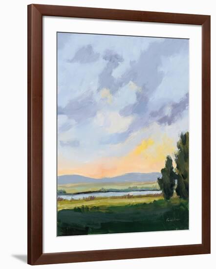 Evening Skies III-Pamela Munger-Framed Art Print