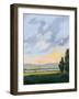 Evening Skies III-Pamela Munger-Framed Art Print