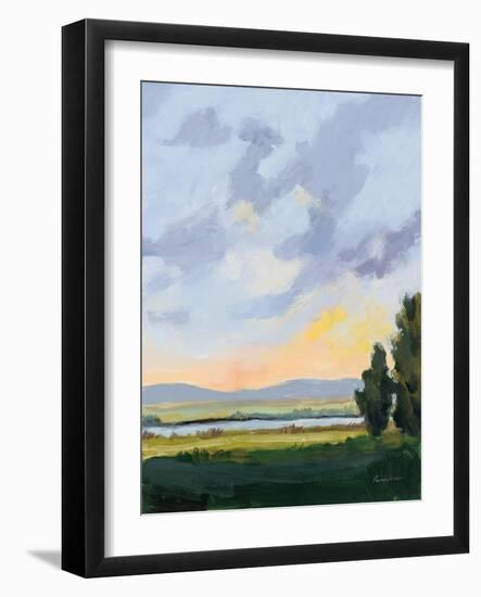 Evening Skies III-Pamela Munger-Framed Art Print