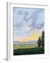 Evening Skies III-Pamela Munger-Framed Art Print