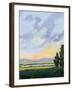 Evening Skies III-Pamela Munger-Framed Art Print