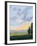 Evening Skies III-Pamela Munger-Framed Art Print