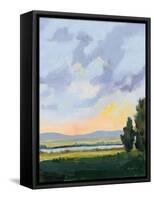 Evening Skies III-Pamela Munger-Framed Stretched Canvas