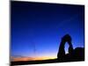 Evening Sky Over Delicate Arch-Paul Souders-Mounted Photographic Print