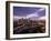 Evening Skyline Scene from St. Anthony Main, Minneapolis, Minnesota-Walter Bibikow-Framed Photographic Print