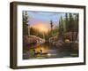 Evening Solitude-Leo Stans-Framed Art Print