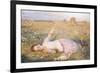 Evening Song, 1893 (Oil on Canvas)-George Clausen-Framed Giclee Print