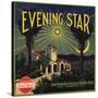Evening Star Brand - San Fernando, California - Citrus Crate Label-Lantern Press-Stretched Canvas