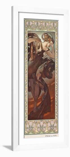 Evening Star (Etoile Du Soir), 1902-Alphonse Mucha-Framed Premium Giclee Print