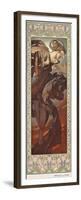 Evening Star (Etoile Du Soir), 1902-Alphonse Mucha-Framed Premium Giclee Print