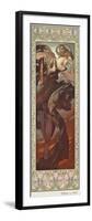 Evening Star (Etoile Du Soir), 1902-Alphonse Mucha-Framed Premium Giclee Print