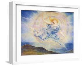 Evening Star over the Sea-Evelyn De Morgan-Framed Giclee Print