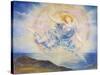 Evening Star over the Sea-Evelyn De Morgan-Stretched Canvas