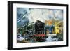 Evening Star, the Last Steam Locomotive and the New Diesel-Electric Deltic-Harry Green-Framed Premium Giclee Print