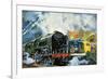 Evening Star, the Last Steam Locomotive and the New Diesel-Electric Deltic-Harry Green-Framed Giclee Print