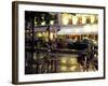 Evening Street Scene with Bicycles, Paris, France-Michele Molinari-Framed Photographic Print