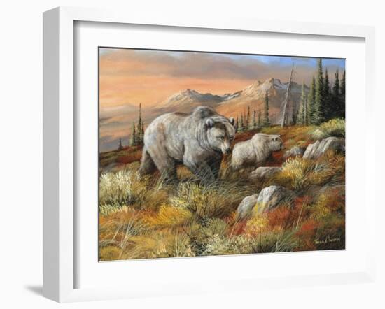 Evening Stroll-Trevor V. Swanson-Framed Giclee Print