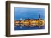 Evening Summer Scenery of Stockholm, Sweden-Scanrail-Framed Photographic Print