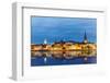 Evening Summer Scenery of Stockholm, Sweden-Scanrail-Framed Photographic Print