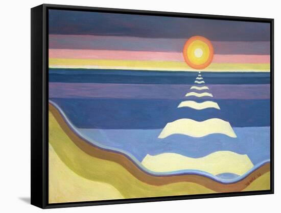 Evening Sun, 2003-Tilly Willis-Framed Stretched Canvas