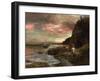 Evening Sun at Posillipo-Oswald Achenbach-Framed Giclee Print