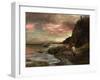 Evening Sun at Posillipo-Oswald Achenbach-Framed Giclee Print