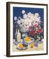 Evening Sun-Malva-Framed Giclee Print