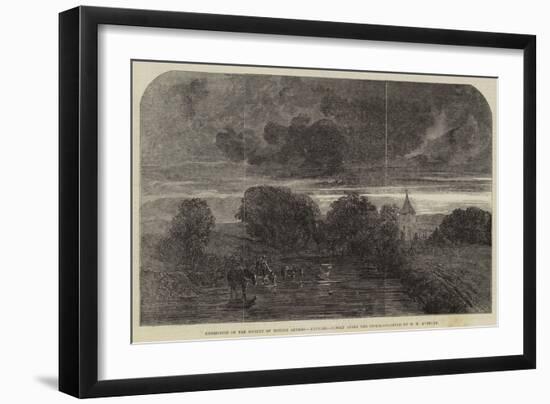 Evening, Sunset after the Storm-Henry Mark Anthony-Framed Giclee Print