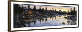 Evening Sunset-Jeff Tift-Framed Premium Giclee Print